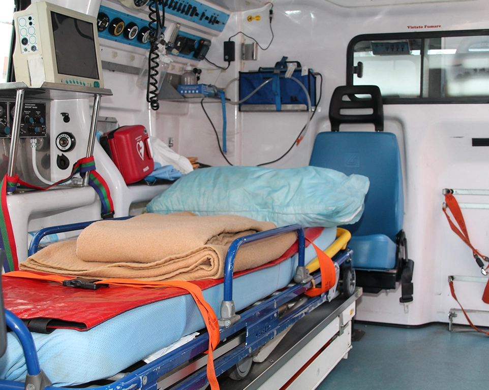 Ambulanza per trasporto privato pazienti